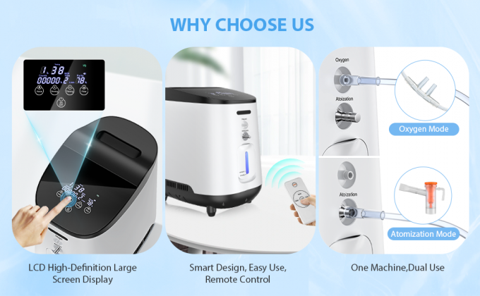 ハイパーバリック酸素室 350ワットの電力消費量の優位性酸素発電機 2